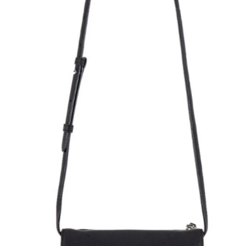 All Saints Fetch Leather/Chain Crossbody Wallet - Picture 6 of 16
